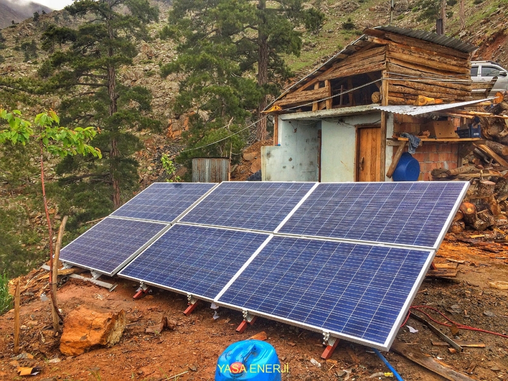 Şebekesiz/Akülü (off-grid) Solar Enerji Sistemleri